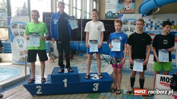 Zdjęcie w galerii na portalu naszraciborz.pl: Pływanie. Victoria w czołówce młodzików  wiadomości z regionu