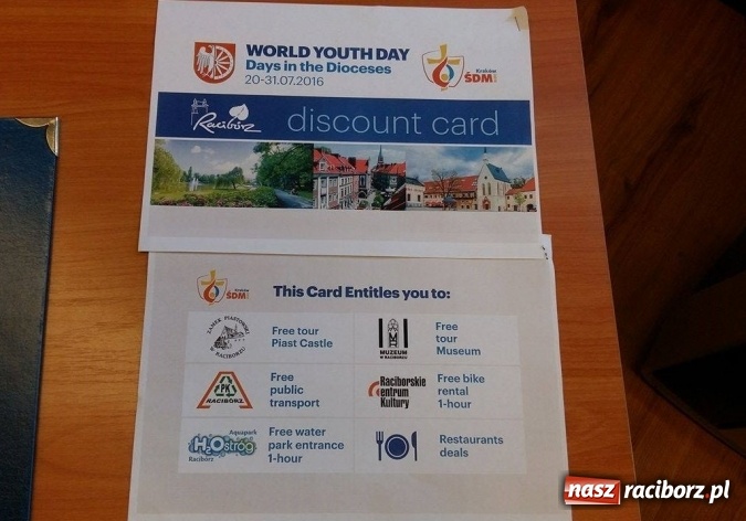 Zdjęcie w galerii na portalu naszraciborz.pl: Karta pielgrzyma na Światowe Dni Młodzieży  wiadomości z regionu