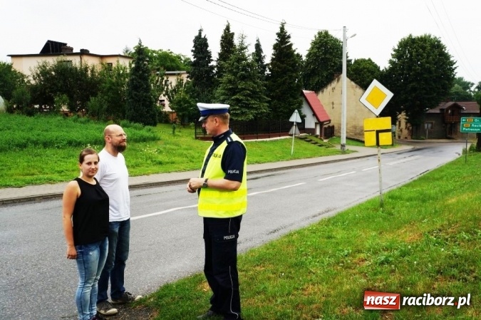 Zdjęcie w galerii na portalu naszraciborz.pl: Drogówka lustrowała drogi powiatowe  wiadomości z regionu