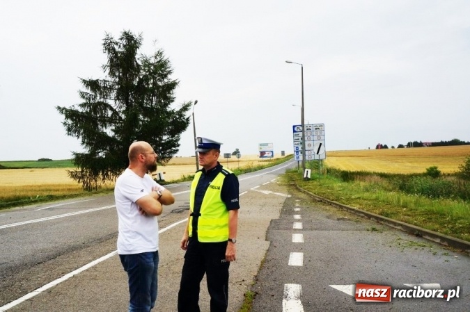 Zdjęcie w galerii na portalu naszraciborz.pl: Drogówka lustrowała drogi powiatowe  wiadomości z regionu