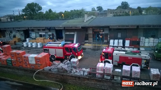 Zdjęcie w galerii na portalu naszraciborz.pl: Przy Kolejowej strażacy uratowali mienie wartości miliona złotych  wiadomości z regionu