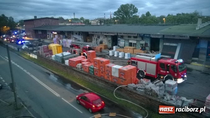 Zdjęcie w galerii na portalu naszraciborz.pl: Przy Kolejowej strażacy uratowali mienie wartości miliona złotych  wiadomości z regionu