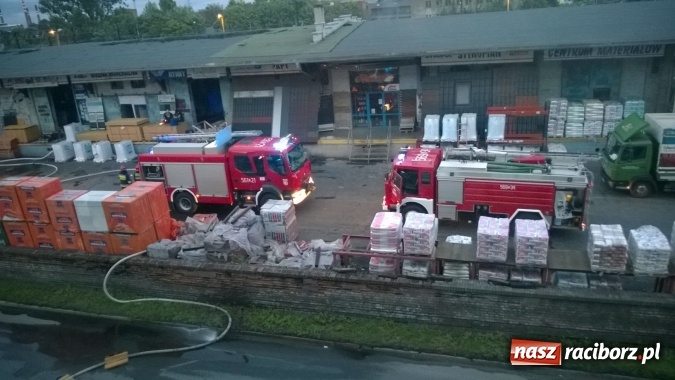 Zdjęcie w galerii na portalu naszraciborz.pl: Przy Kolejowej strażacy uratowali mienie wartości miliona złotych  wiadomości z regionu