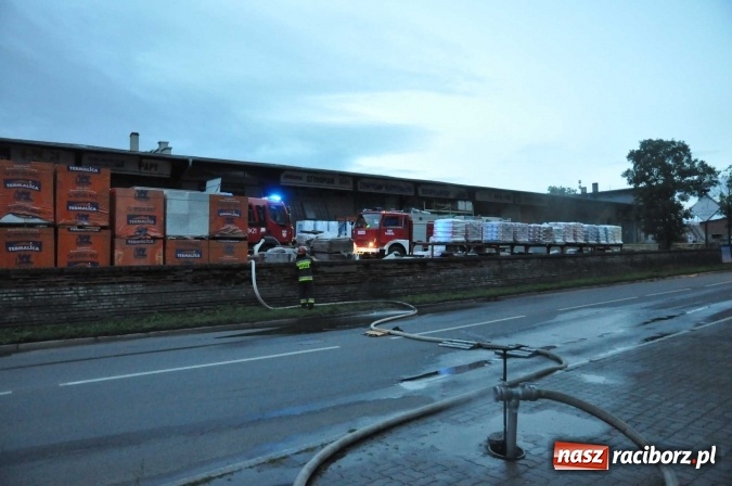 Zdjęcie w galerii na portalu naszraciborz.pl: Przy Kolejowej strażacy uratowali mienie wartości miliona złotych  wiadomości z regionu