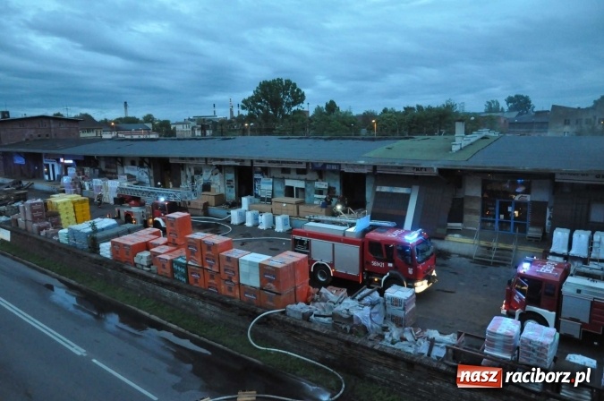 Zdjęcie w galerii na portalu naszraciborz.pl: Przy Kolejowej strażacy uratowali mienie wartości miliona złotych  wiadomości z regionu