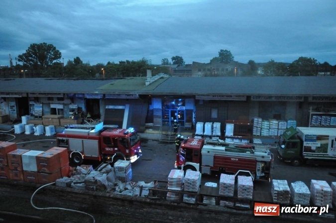 Zdjęcie w galerii na portalu naszraciborz.pl: Przy Kolejowej strażacy uratowali mienie wartości miliona złotych  wiadomości z regionu