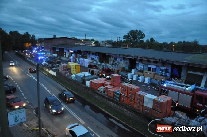 Zdjęcie w galerii na portalu naszraciborz.pl: Przy Kolejowej strażacy uratowali mienie wartości miliona złotych  wiadomości z regionu