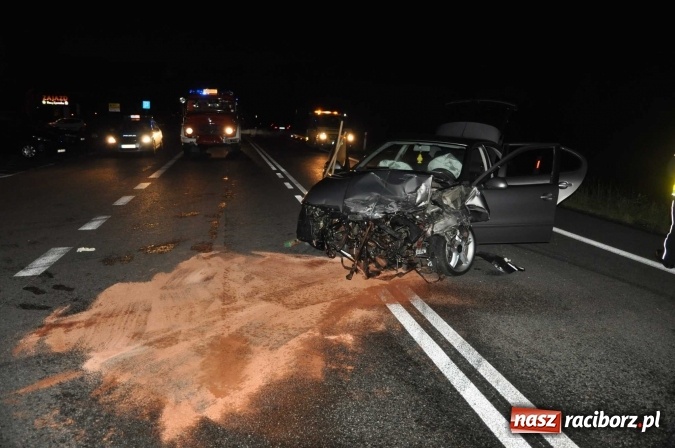 Zdjęcie w galerii na portalu naszraciborz.pl: DK 78 Chałupki-Olza: seat uderzył w TIR-a FOTO wiadomości z regionu