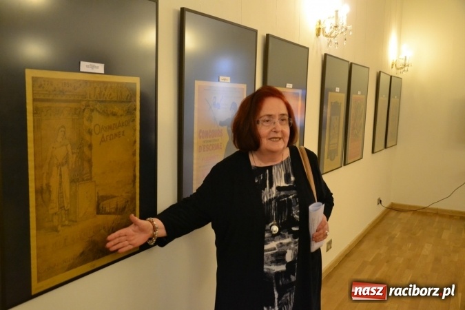 Zdjęcie w galerii na portalu naszraciborz.pl: Plakat Olimpijski - otwarcie wystawy na Zamku Piastowskim  wiadomości z regionu