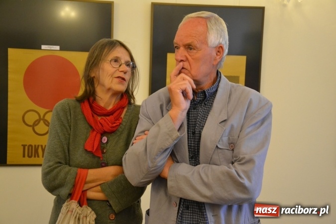 Zdjęcie w galerii na portalu naszraciborz.pl: Plakat Olimpijski - otwarcie wystawy na Zamku Piastowskim  wiadomości z regionu