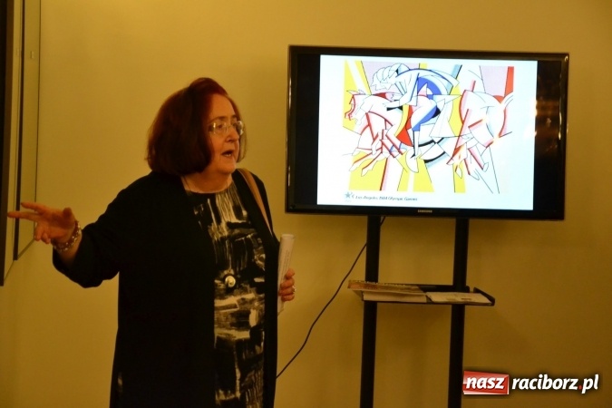 Zdjęcie w galerii na portalu naszraciborz.pl: Plakat Olimpijski - otwarcie wystawy na Zamku Piastowskim  wiadomości z regionu
