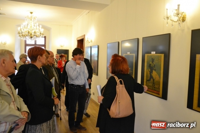 Zdjęcie w galerii na portalu naszraciborz.pl: Plakat Olimpijski - otwarcie wystawy na Zamku Piastowskim  wiadomości z regionu