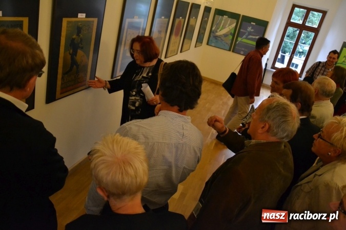 Zdjęcie w galerii na portalu naszraciborz.pl: Plakat Olimpijski - otwarcie wystawy na Zamku Piastowskim  wiadomości z regionu
