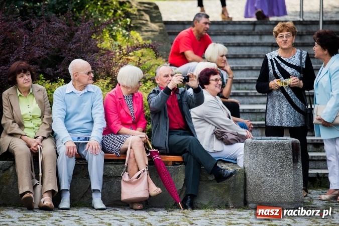 Zdjęcie w galerii na portalu naszraciborz.pl: Raciborska Orkiestra Dęta Plania zagrała w Parku Roth wiadomości z regionu