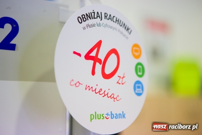 Zdjęcie w galerii na portalu naszraciborz.pl: Bank z samymi plusami wiadomości z regionu