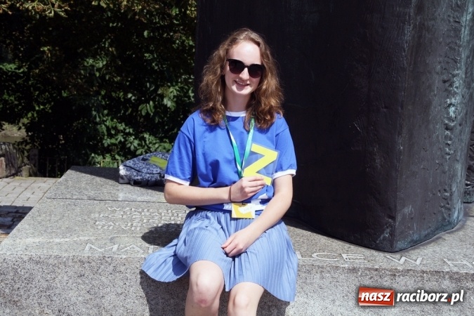 Zdjęcie w galerii na portalu naszraciborz.pl: Światowe Dni Młodzieży. Pielgrzymi biorą udział w Grze Miejskiej  wiadomości z regionu