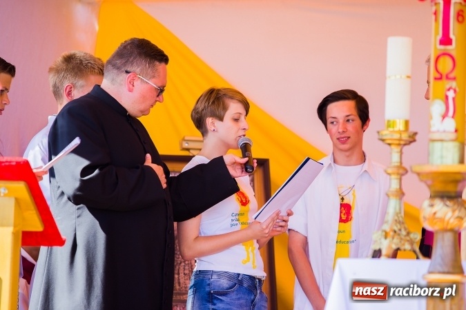 Zdjęcie w galerii na portalu naszraciborz.pl: Dekanat Pogrzebień powitał pielgrzymów Światowych Dni Młodzieży wiadomości z regionu