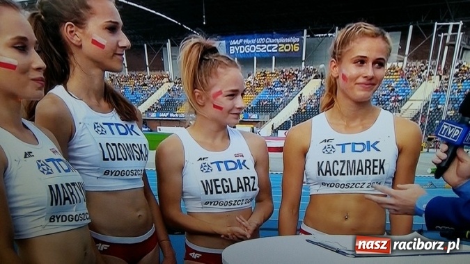 Zdjęcie w galerii na portalu naszraciborz.pl: Lekka atletyka. Natalia Węglarz sz&oacute;sta na świecie wiadomości z regionu