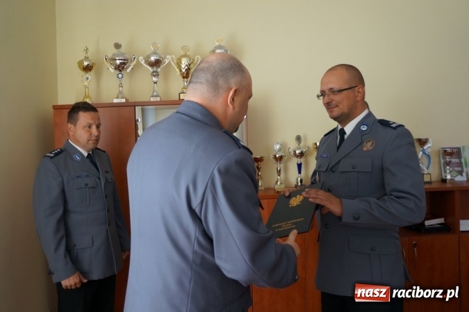 Zdjęcie w galerii na portalu naszraciborz.pl: Wprowadzenie I Zastępcy Komendanta Powiatowego Policji w Raciborzu  wiadomości z regionu
