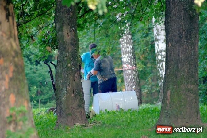 Zdjęcie w galerii na portalu naszraciborz.pl: Raciborska plaża w budowie. Sprawdź postępy prac na bulwarach nadodrzańskich wiadomości z regionu