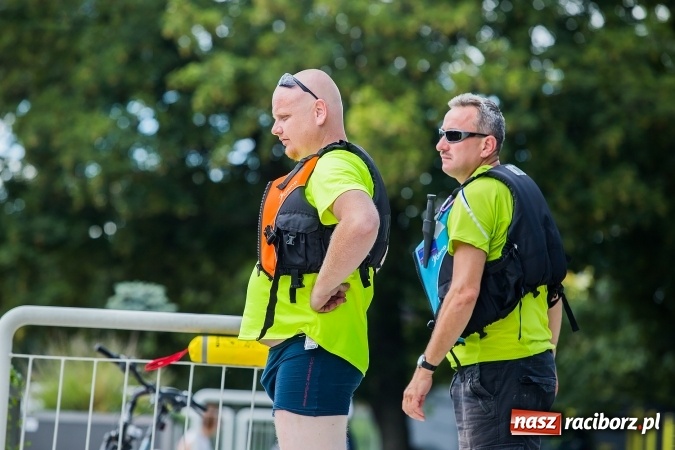 Zdjęcie w galerii na portalu naszraciborz.pl: Zawody w slalomie kajakowym na rzece Odrze wiadomości z regionu