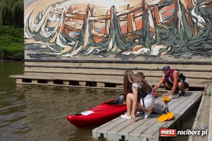 Zdjęcie w galerii na portalu naszraciborz.pl: Pływackie sprinty na Odrze FOTO i wyniki  wiadomości z regionu