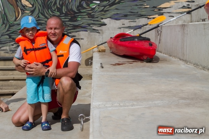 Zdjęcie w galerii na portalu naszraciborz.pl: Pływackie sprinty na Odrze FOTO i wyniki  wiadomości z regionu
