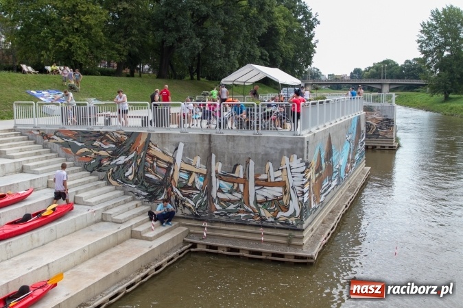 Zdjęcie w galerii na portalu naszraciborz.pl: Pływackie sprinty na Odrze FOTO i wyniki  wiadomości z regionu