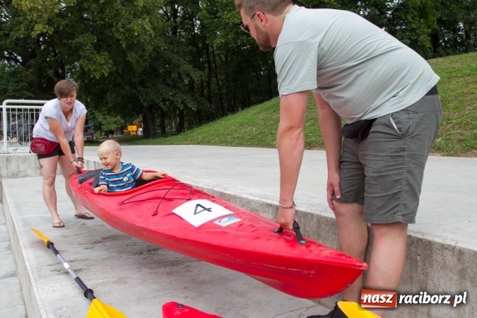 Zdjęcie w galerii na portalu naszraciborz.pl: Pływackie sprinty na Odrze FOTO i wyniki  wiadomości z regionu
