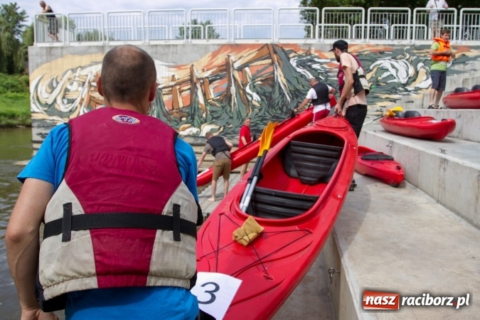 Zdjęcie w galerii na portalu naszraciborz.pl: Pływackie sprinty na Odrze FOTO i wyniki  wiadomości z regionu