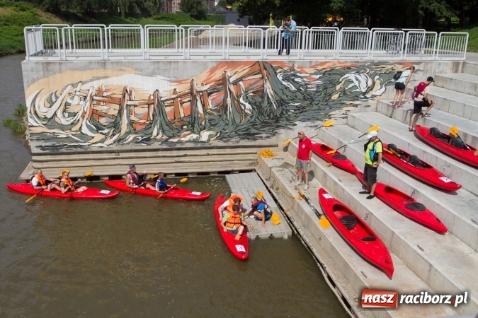 Zdjęcie w galerii na portalu naszraciborz.pl: Pływackie sprinty na Odrze FOTO i wyniki  wiadomości z regionu