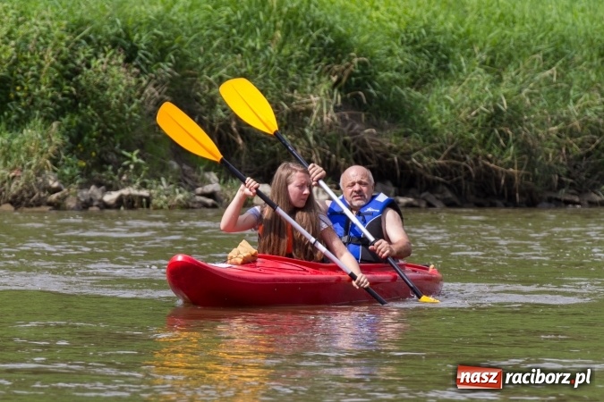 Zdjęcie w galerii na portalu naszraciborz.pl: Pływackie sprinty na Odrze FOTO i wyniki  wiadomości z regionu
