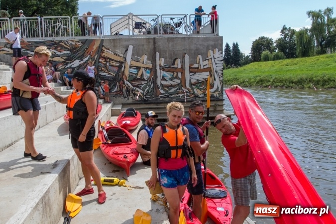 Zdjęcie w galerii na portalu naszraciborz.pl: Pływackie sprinty na Odrze FOTO i wyniki  wiadomości z regionu