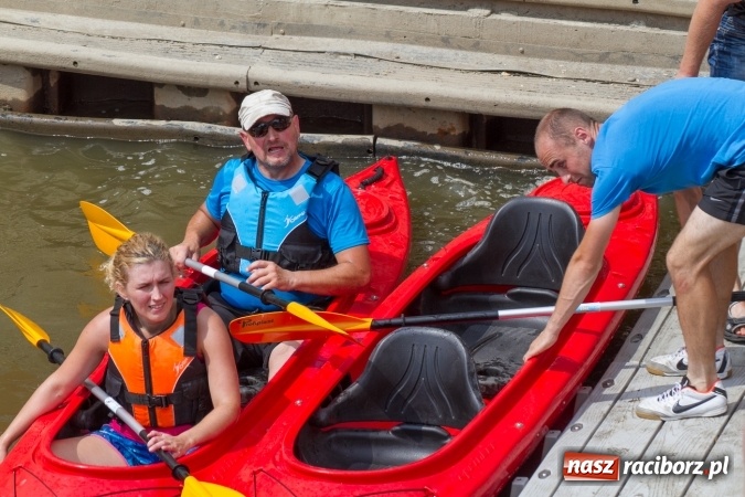 Zdjęcie w galerii na portalu naszraciborz.pl: Pływackie sprinty na Odrze FOTO i wyniki  wiadomości z regionu