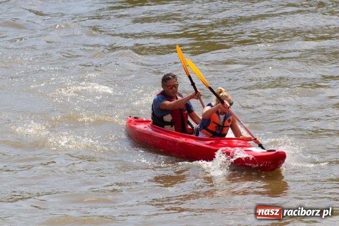Zdjęcie w galerii na portalu naszraciborz.pl: Pływackie sprinty na Odrze FOTO i wyniki  wiadomości z regionu