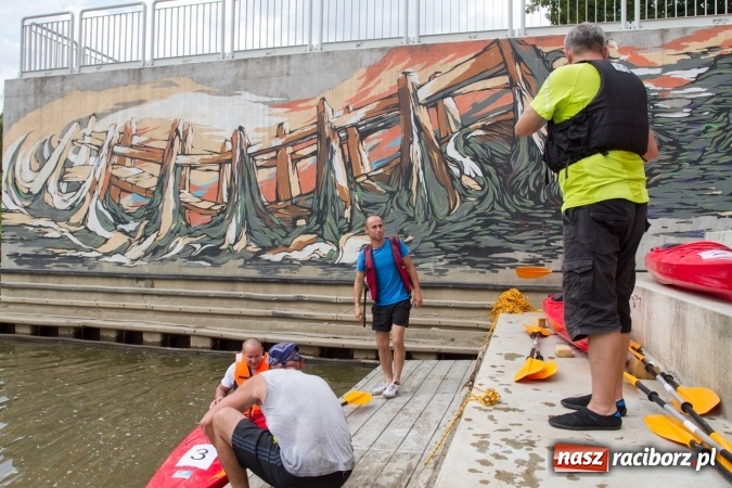 Zdjęcie w galerii na portalu naszraciborz.pl: Pływackie sprinty na Odrze FOTO i wyniki  wiadomości z regionu