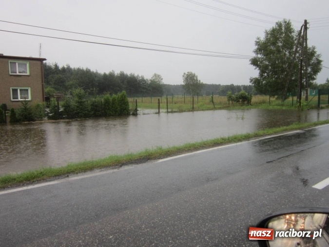 Zdjęcie w galerii na portalu naszraciborz.pl: Podtopione domy i budynki użyteczności publicznej, w tym szkoła. Rudy po nawałnicy wiadomości z regionu