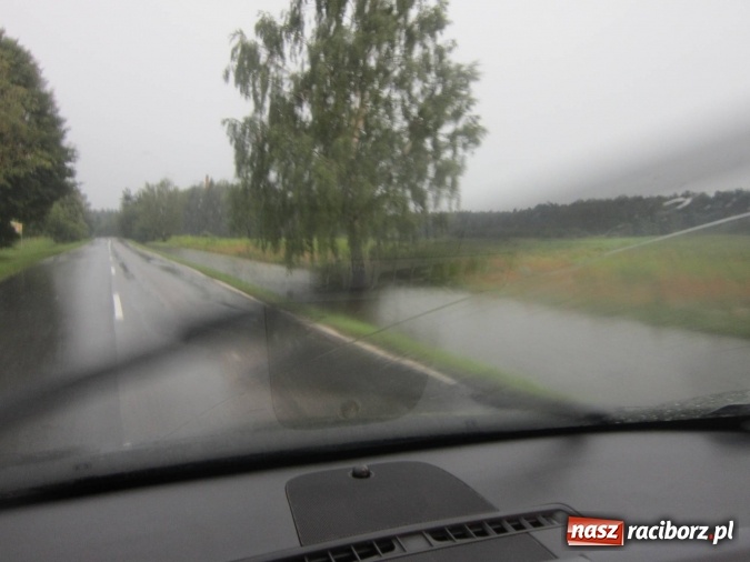 Zdjęcie w galerii na portalu naszraciborz.pl: Podtopione domy i budynki użyteczności publicznej, w tym szkoła. Rudy po nawałnicy wiadomości z regionu