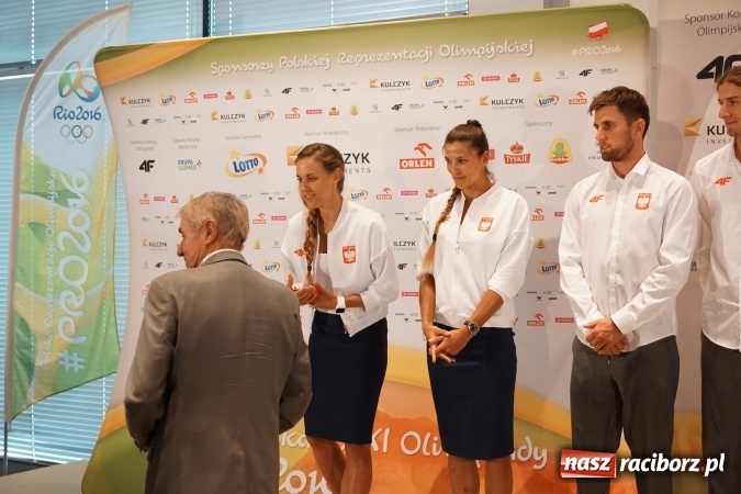 Zdjęcie w galerii na portalu naszraciborz.pl: Monika Brzostek złożyła ślubowanie przed IO w Rio wiadomości z regionu