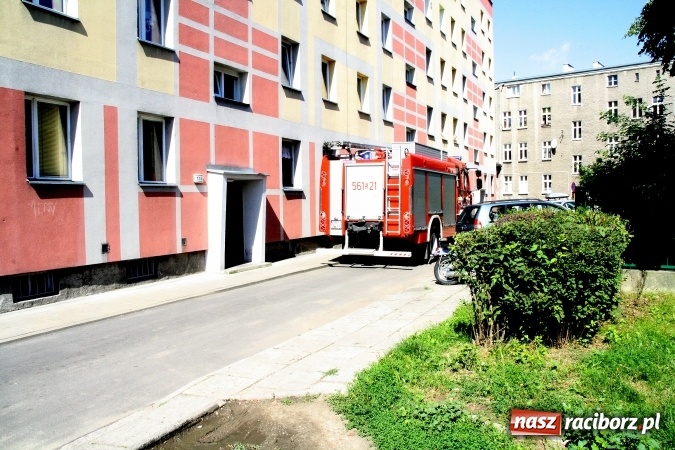 Zdjęcie w galerii na portalu naszraciborz.pl: Postawiła obiad i wyszła z mieszkania. Interwencja straży pożarnej na Ogrodowej wiadomości z regionu