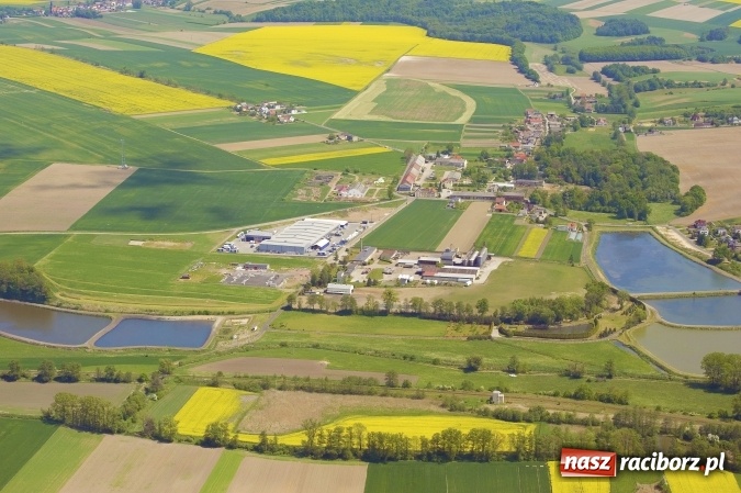 Zdjęcie w galerii na portalu naszraciborz.pl: Kornice i Eko-Okna wczoraj i dziś. Zobacz z lotu ptaka jak zakład zmienił krajobraz wiadomości z regionu