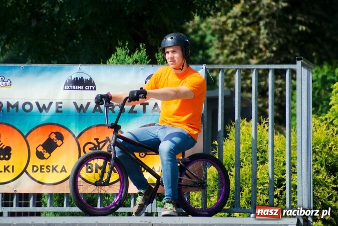 Zdjęcie w galerii na portalu naszraciborz.pl: III warsztaty Extreme City na skateparku przy Zamkowej wiadomości z regionu