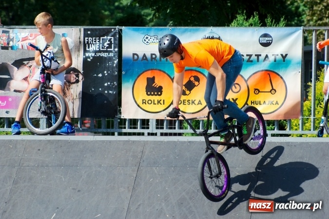 Zdjęcie w galerii na portalu naszraciborz.pl: III warsztaty Extreme City na skateparku przy Zamkowej wiadomości z regionu