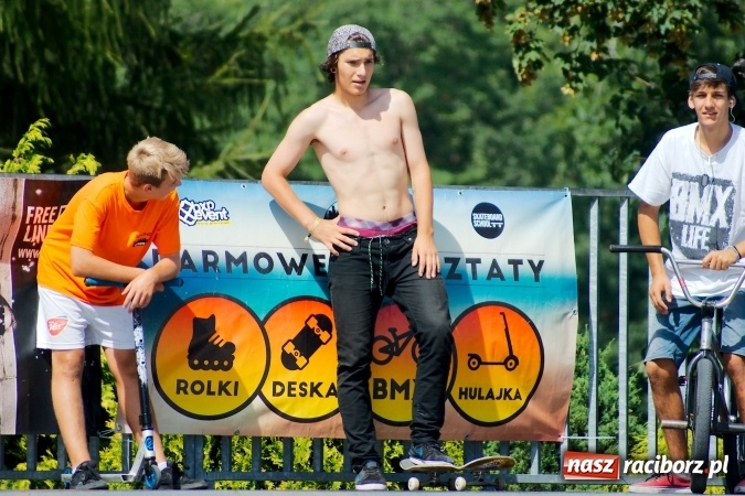 Zdjęcie w galerii na portalu naszraciborz.pl: III warsztaty Extreme City na skateparku przy Zamkowej wiadomości z regionu