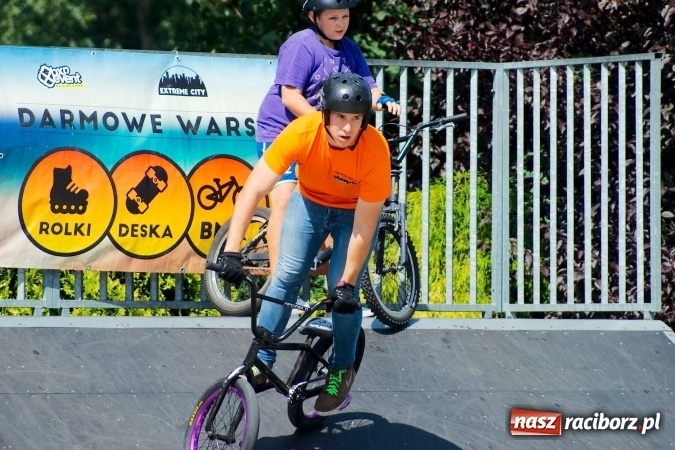 Zdjęcie w galerii na portalu naszraciborz.pl: III warsztaty Extreme City na skateparku przy Zamkowej wiadomości z regionu