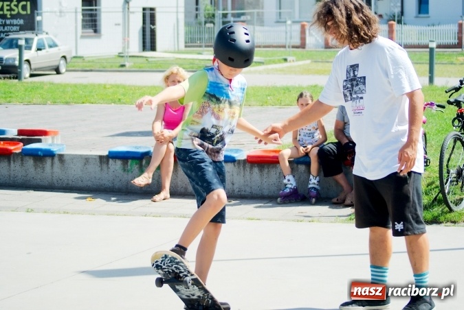 Zdjęcie w galerii na portalu naszraciborz.pl: III warsztaty Extreme City na skateparku przy Zamkowej wiadomości z regionu