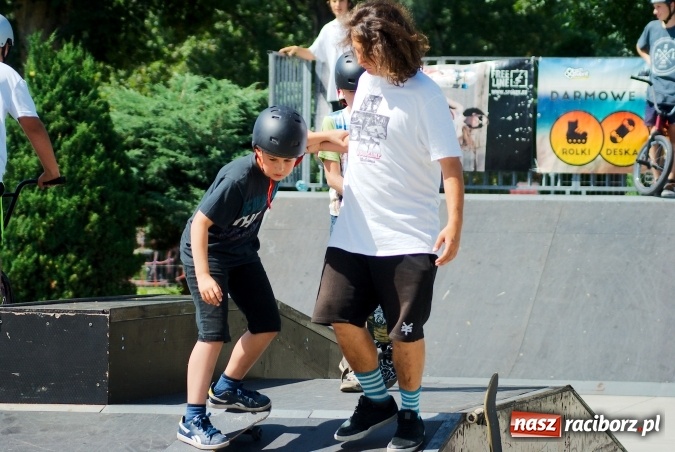 Zdjęcie w galerii na portalu naszraciborz.pl: III warsztaty Extreme City na skateparku przy Zamkowej wiadomości z regionu