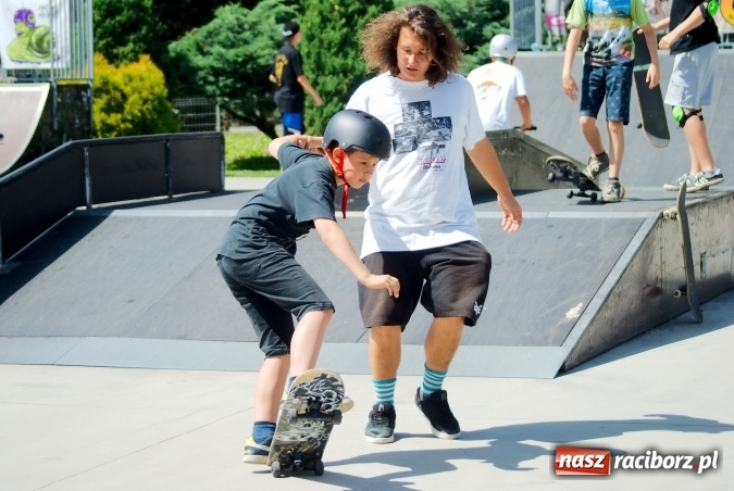 Zdjęcie w galerii na portalu naszraciborz.pl: III warsztaty Extreme City na skateparku przy Zamkowej wiadomości z regionu