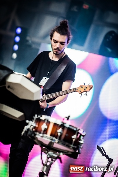 Zdjęcie w galerii na portalu naszraciborz.pl: INTRO - festiwal muzyki elektronicznej i światła na Zamku Piastowskim wiadomości z regionu