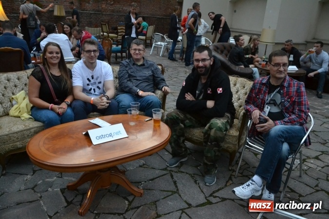 Zdjęcie w galerii na portalu naszraciborz.pl: INTRO - festiwal muzyki elektronicznej i światła na Zamku Piastowskim wiadomości z regionu